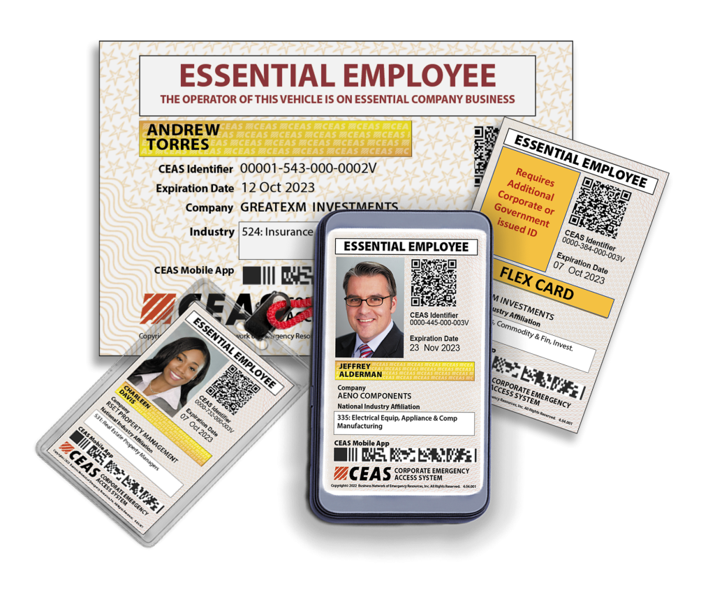 CEAS Essential Employee ID Group